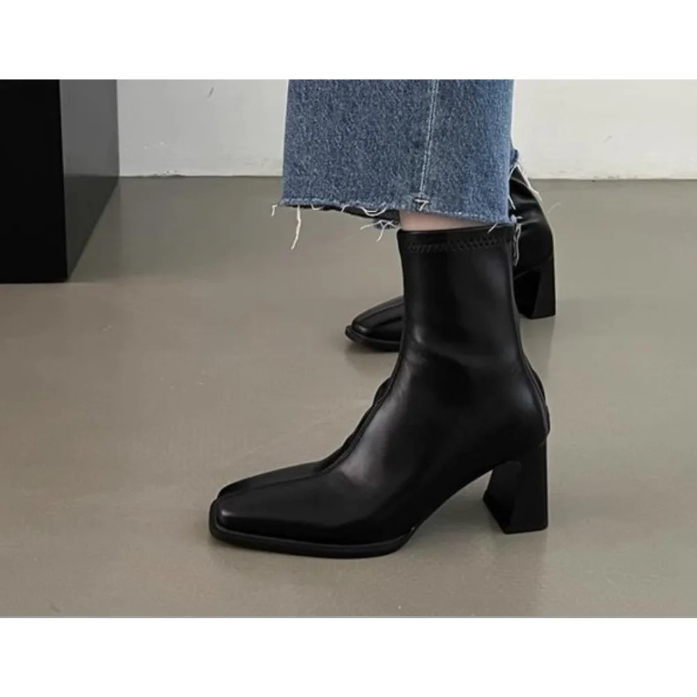 2024WinterHighHeels Sexy Women Luxury Shoes Thick Sole Chelsea Boots Fashion New Square Toe Zipper Gothic High Heels Brand Shoes
2024WinterHighHeels Sexy Women Luxury Shoes Thick Sole Chelsea Boots Fashion New Square Toe Zipper Gothic High Heels Brand Shoes