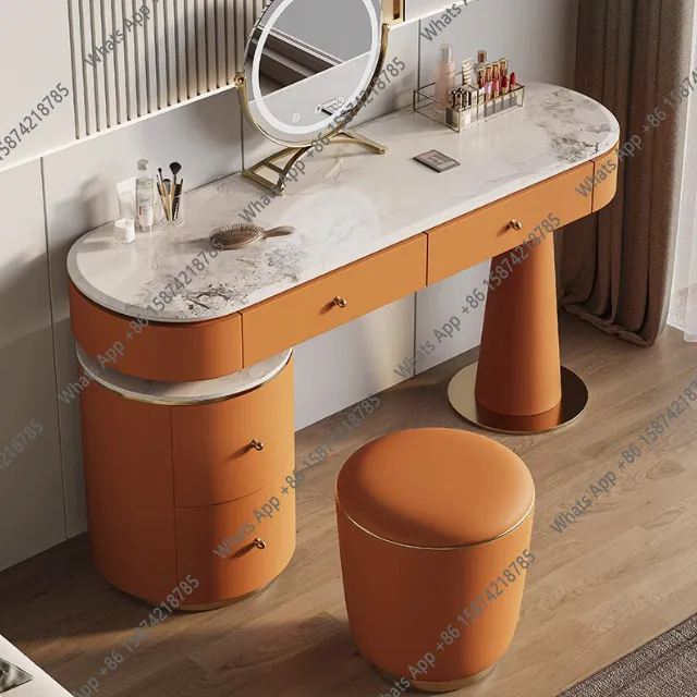 M New Italian Minimalist Rock Slab Dresser Bedroom Modern Minimalist Light Luxury Solid Wood Makeup Table
M New Italian Minimalist Rock Slab Dresser Bedroom Modern Minimalist Light Luxury Solid Wood Makeup Table