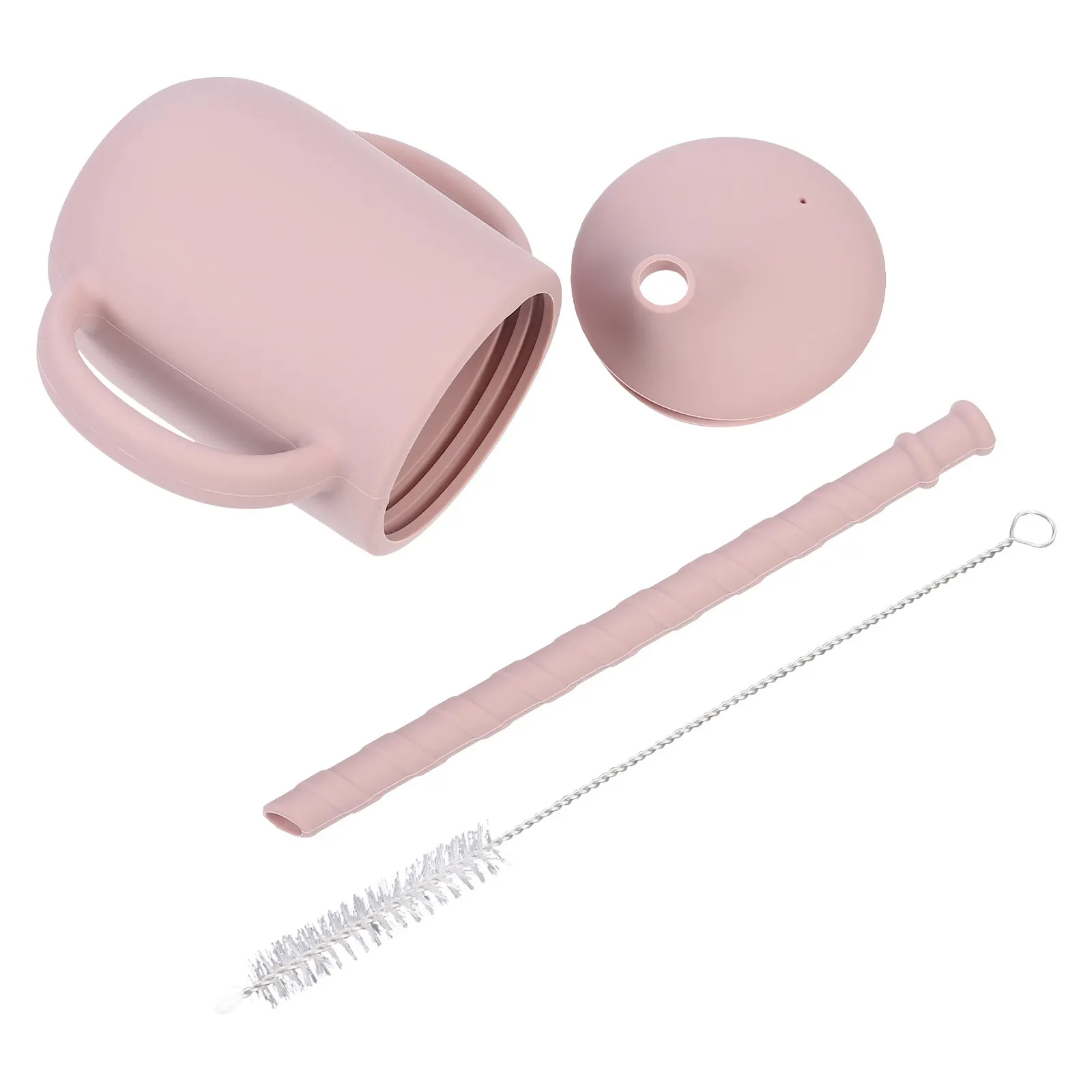 Silicone Baby Training Cup with Handles Leak-Proof Straw Design for Toddlers Easy Grip Washable Cute Fun Learning Drink Bottle
Silicone Baby Training Cup with Handles Leak-Proof Straw Design for Toddlers Easy Grip Washable Cute Fun Learning Drink Bottle