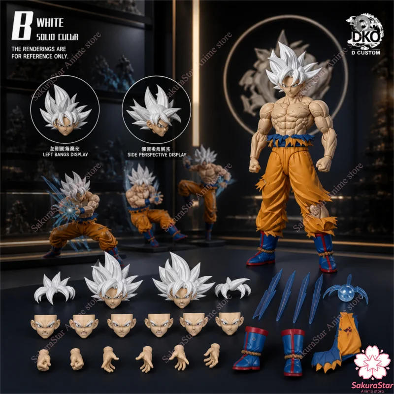 【In Stock】RE&DKO Studio + D Custom Dragon Ball Z SHF Son Goku Ultra Instinct Illusion Perceiver Super Saiyan Anime Action Figure
【In Stock】RE&DKO Studio + D Custom Dragon Ball Z SHF Son Goku Ultra Instinct Illusion Perceiver Super Saiyan Anime Action Figure