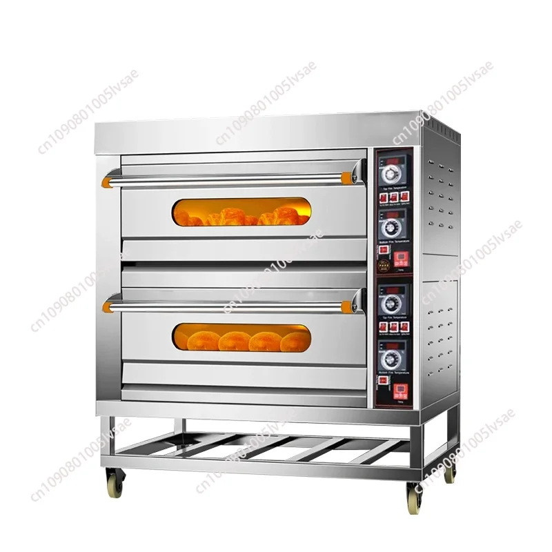 Electric Oven Commercial Large Capacity Two Layer Plates Bread Cake Moon Double Baking Gas
Electric Oven Commercial Large Capacity Two Layer Plates Bread Cake Moon Double Baking Gas