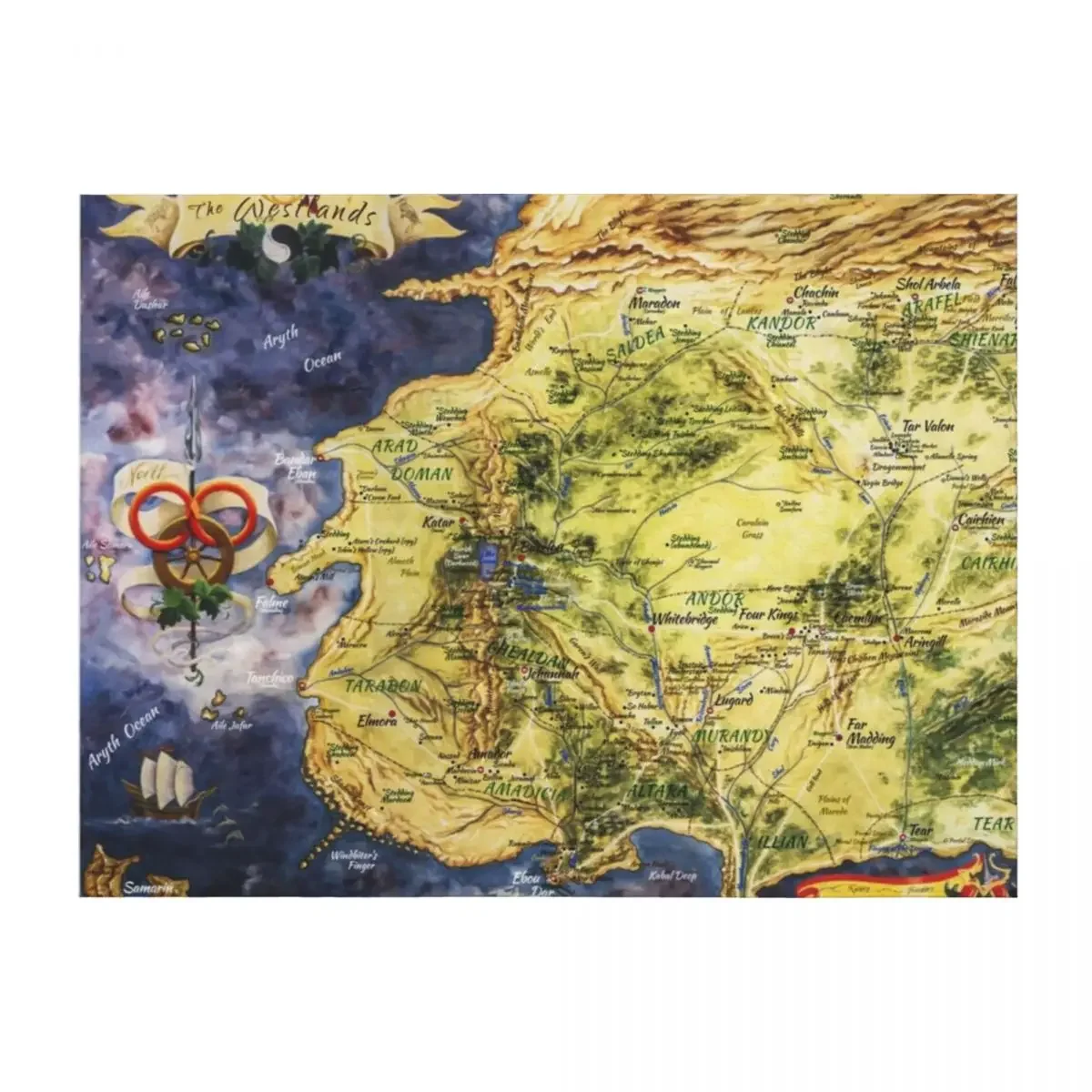 Fantasy Wheel of Time Map Throw Blanket anime Furrys Sofa Quilt wednesday Blankets
Fantasy Wheel of Time Map Throw Blanket anime Furrys Sofa Quilt wednesday Blankets