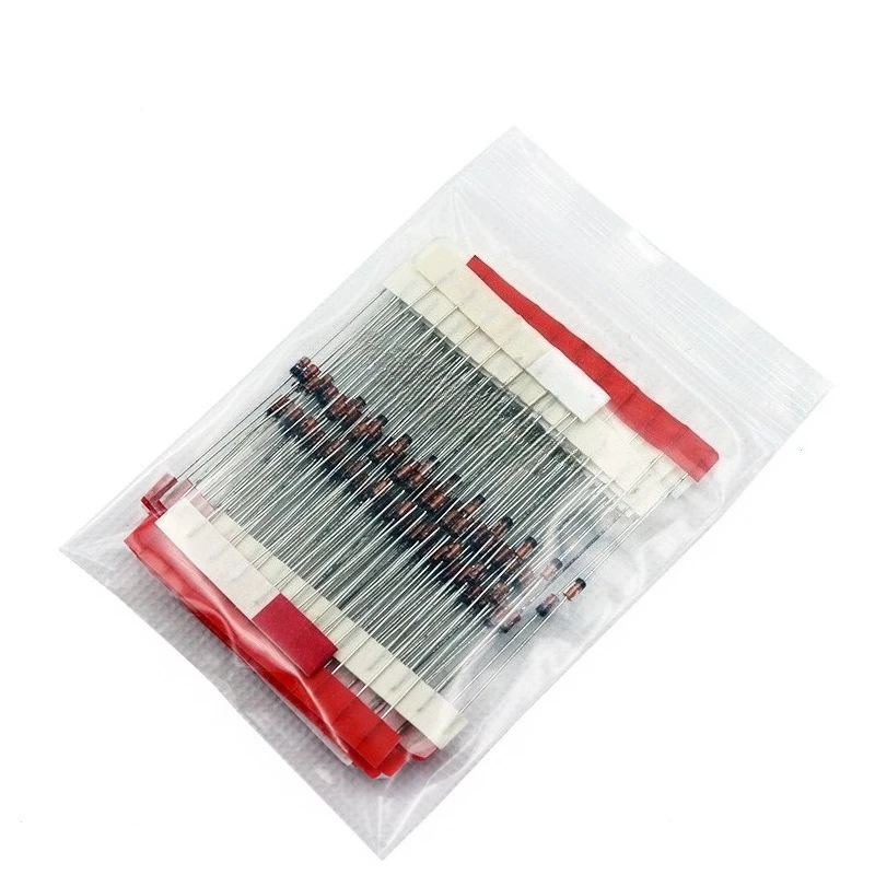2Packs 280pcs 0.5W Zener Diode Kit 2V4-8V2 14 Common Values X10pcs DO-35 Assortment
2Packs 280pcs 0.5W Zener Diode Kit 2V4-8V2 14 Common Values X10pcs DO-35 Assortment