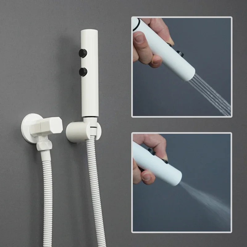 Bidet Sprayer Toilet Closet Shattaff Shower Bathroom Fixture Cold Valve Double Function Handheld Bidet Chrome Black Grey White
Bidet Sprayer Toilet Closet Shattaff Shower Bathroom Fixture Cold Valve Double Function Handheld Bidet Chrome Black Grey White