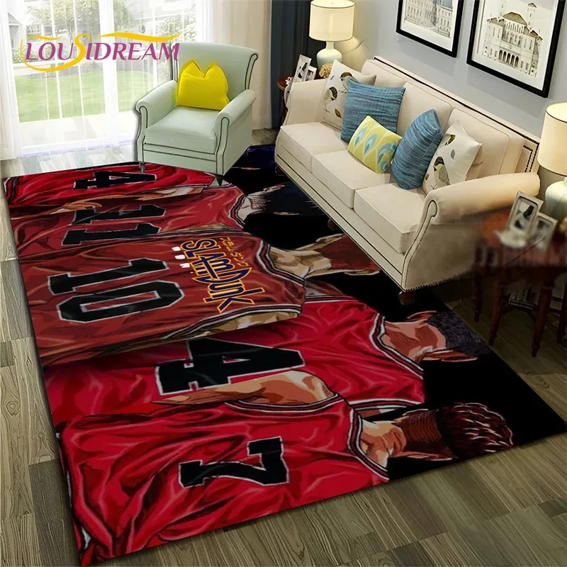 MBG23Anime Slam Dunk 3D Cartoon Basketball Carpet Rug for Home Living Room Bedroom Sofa Doormat Decor,kid Area Rug Non-slip 4Fb&
MBG23Anime Slam Dunk 3D Cartoon Basketball Carpet Rug for Home Living Room Bedroom Sofa Doormat Decor,kid Area Rug Non-slip 4Fb&