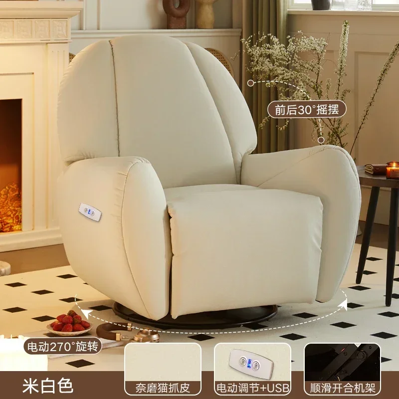 Multifunctional Electric Lazy Massage Armchair Rocking Chair Home Living Room Recliner Adult Space Single Leisure Swivel Chair
Multifunctional Electric Lazy Massage Armchair Rocking Chair Home Living Room Recliner Adult Space Single Leisure Swivel Chair