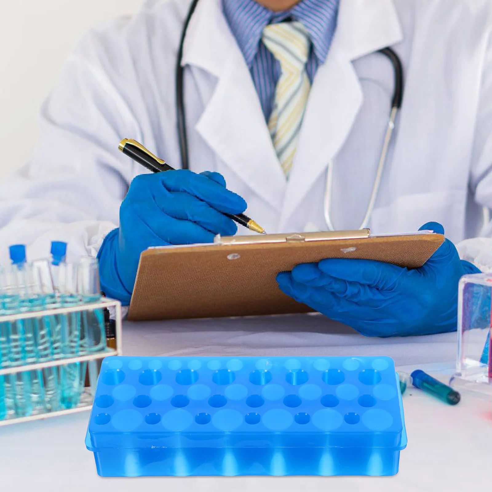 Tube Rack 0.5ml 1.5ml 2ml Versatile Design Compact Durable Plastic Test Tube Holder Stand Test Tubes Stand
Tube Rack 0.5ml 1.5ml 2ml Versatile Design Compact Durable Plastic Test Tube Holder Stand Test Tubes Stand