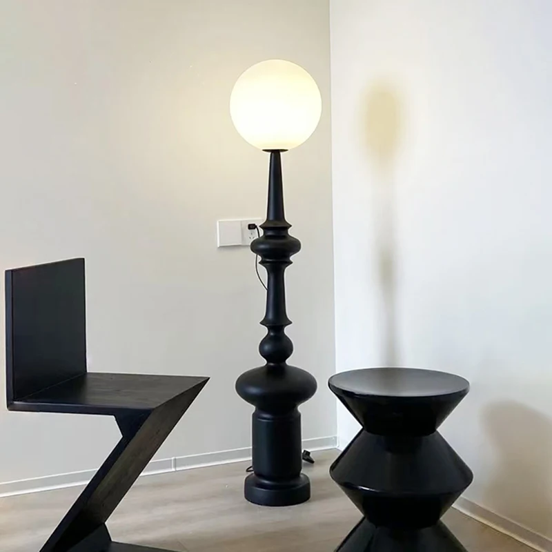 Modern Nordic Black Resin Floor Lamp Homestay Living Room Bedroom Minimalism Sofaside Designer Lamp Home Decor Lighting Fixtures
Modern Nordic Black Resin Floor Lamp Homestay Living Room Bedroom Minimalism Sofaside Designer Lamp Home Decor Lighting Fixtures