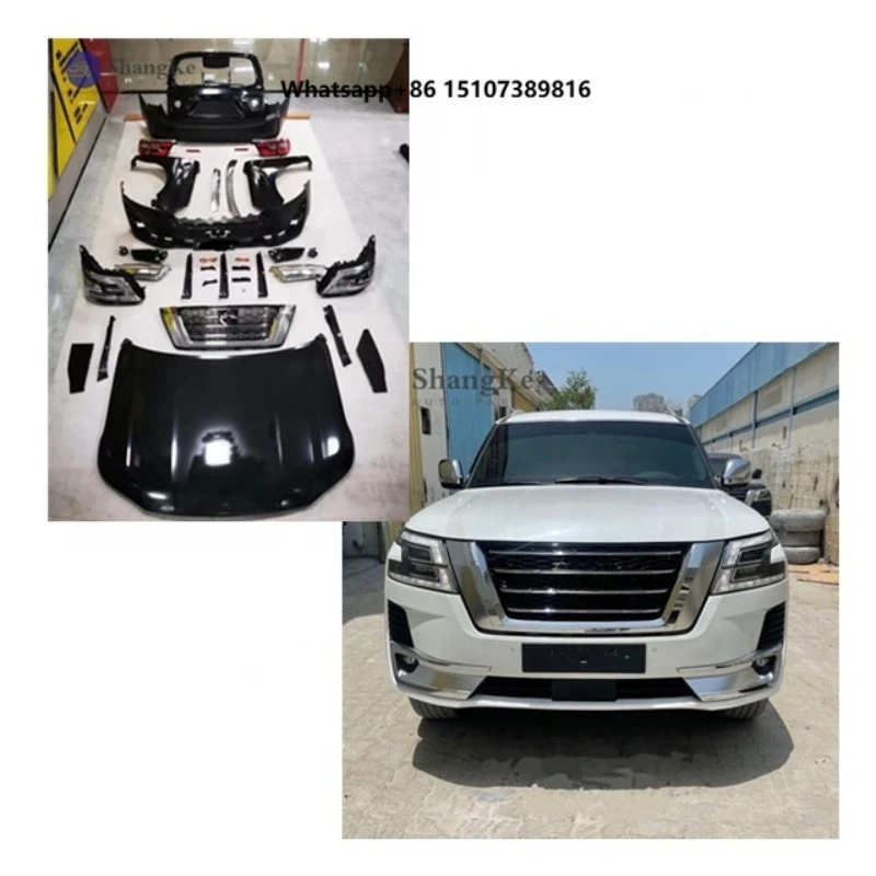 Patrol Y62 2012-2019 Upgrade to 2020 Body Kit.Y62 Facelift Body Kits.2020 Patrol Body Kit.Old Change to New
Patrol Y62 2012-2019 Upgrade to 2020 Body Kit.Y62 Facelift Body Kits.2020 Patrol Body Kit.Old Change to New
