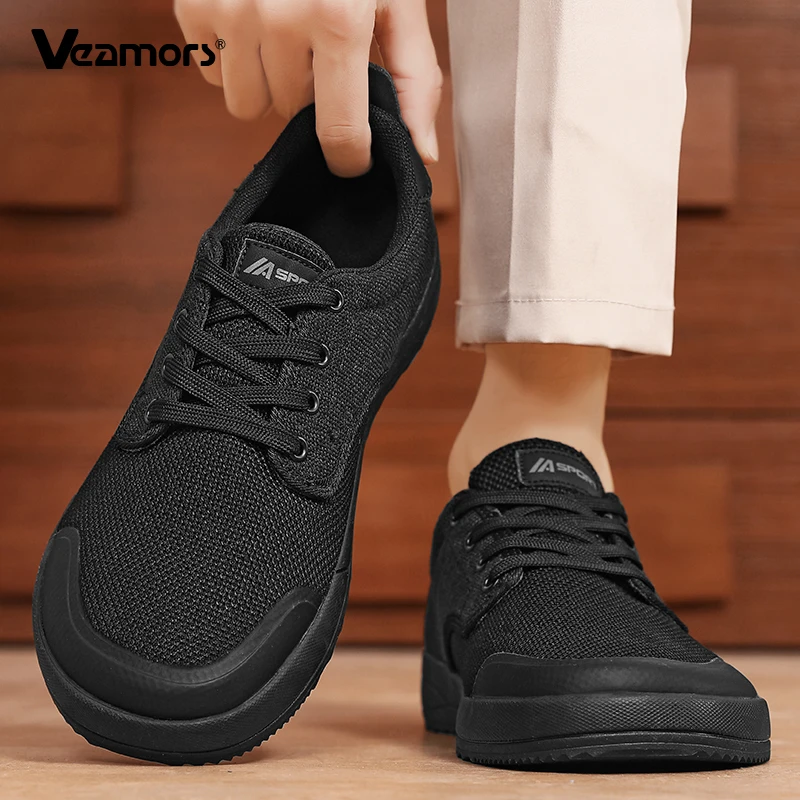 Minimalist Men's Walking Shoes Plus Size 39-48 Wide Toe Box Casual Footwear Breathable Mesh Daily Flats for Traveling Driving
Minimalist Men's Walking Shoes Plus Size 39-48 Wide Toe Box Casual Footwear Breathable Mesh Daily Flats for Traveling Driving
