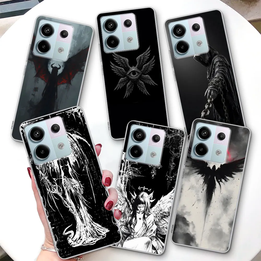 Super Cool Luxury Black Angel Death demon Case for Xiaomi Redmi 15 13 A7 Pro 9C 9A 9i A5 9 13C 10 Prime Plus A3 TPU Phone Cover
Super Cool Luxury Black Angel Death demon Case for Xiaomi Redmi 15 13 A7 Pro 9C 9A 9i A5 9 13C 10 Prime Plus A3 TPU Phone Cover
