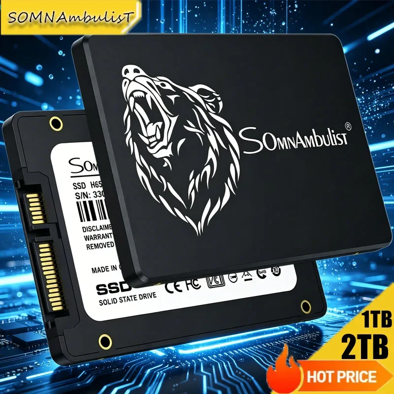 SomnAmbuList 2.5 Inch SATA 3.0 SSD 128GB 256GB 1TB 2TB High Speed Solid State Drive Internal Hard Disk for Laptop Desktop PC
SomnAmbuList 2.5 Inch SATA 3.0 SSD 128GB 256GB 1TB 2TB High Speed Solid State Drive Internal Hard Disk for Laptop Desktop PC