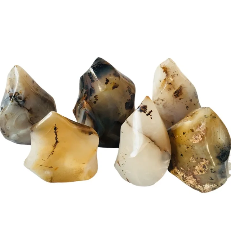 agate flame pattern, ornament agate chalcedony rough stone ornament home decoration
agate flame pattern, ornament agate chalcedony rough stone ornament home decoration