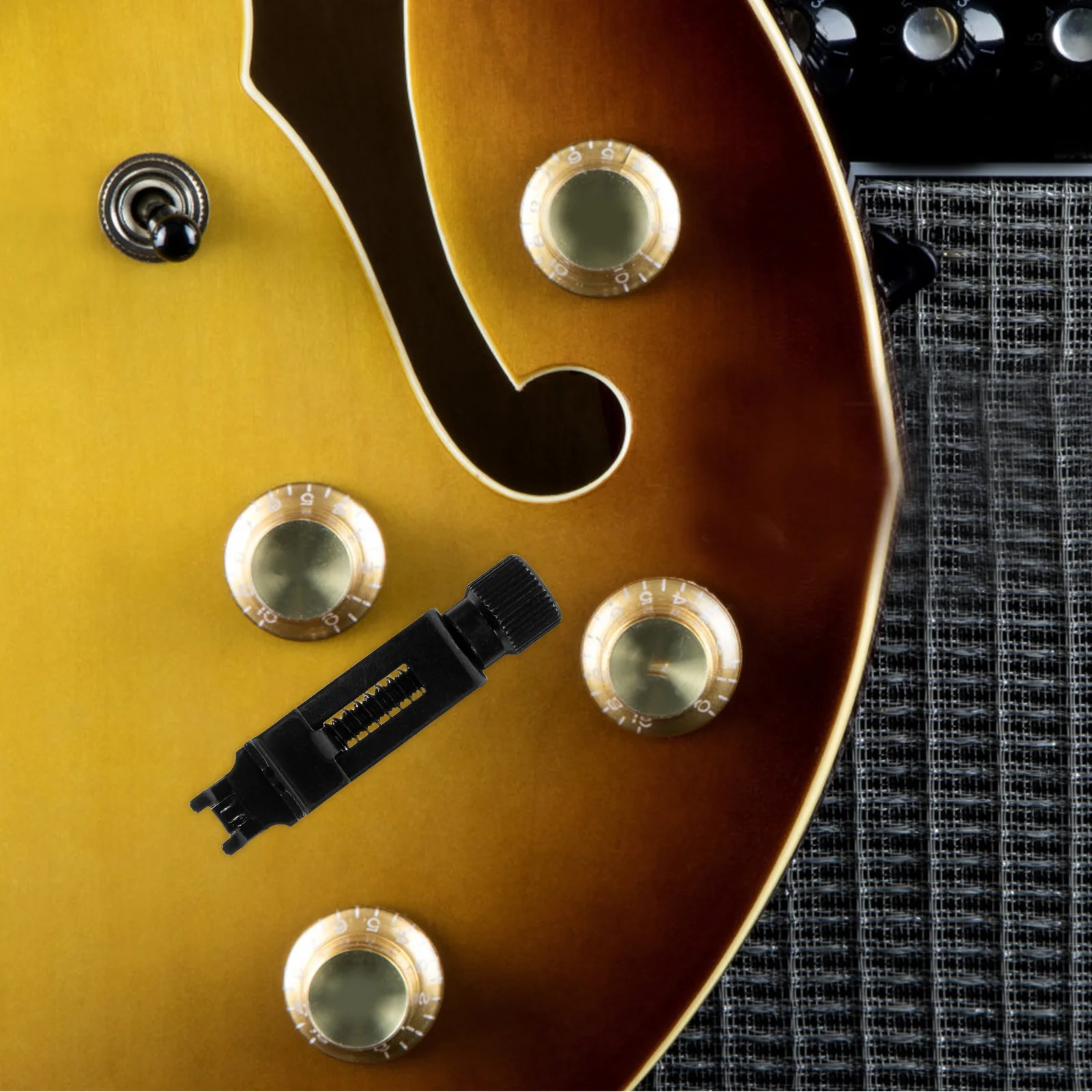 Guitar Bridge Intonation Tool Metal Adjuster For Electric Acoustic Bass Replacement Part Accessory Instrument Supply