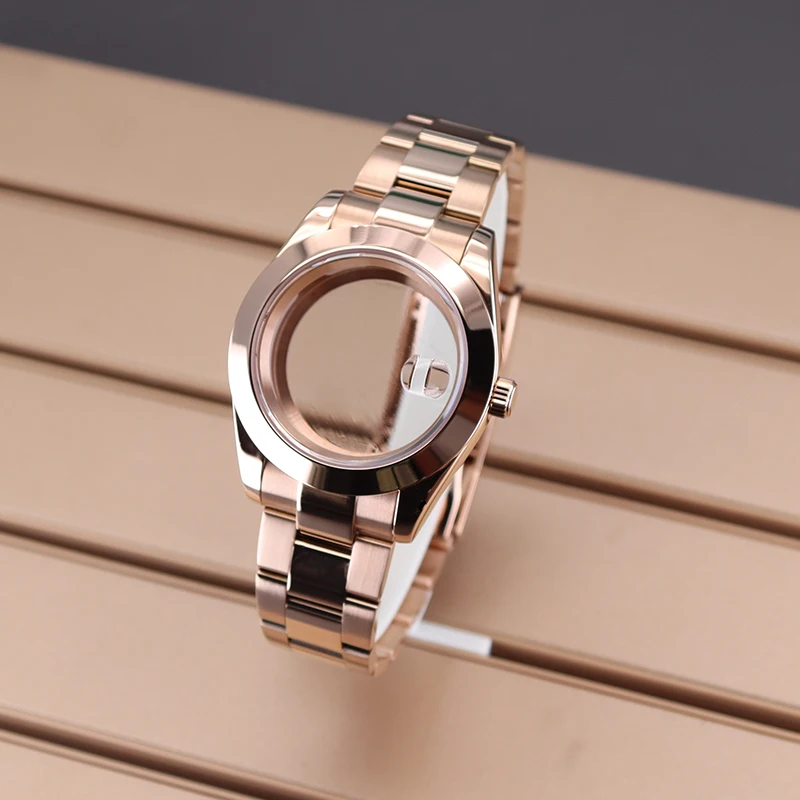 Rose Gold 36mm 40mm Cases Watchband Watch Parts Sapphire Glass For Seiko nh34 nh35 nh36 Miyota8215 Movement 28.5mm Dial Datejust
Rose Gold 36mm 40mm Cases Watchband Watch Parts Sapphire Glass For Seiko nh34 nh35 nh36 Miyota8215 Movement 28.5mm Dial Datejust