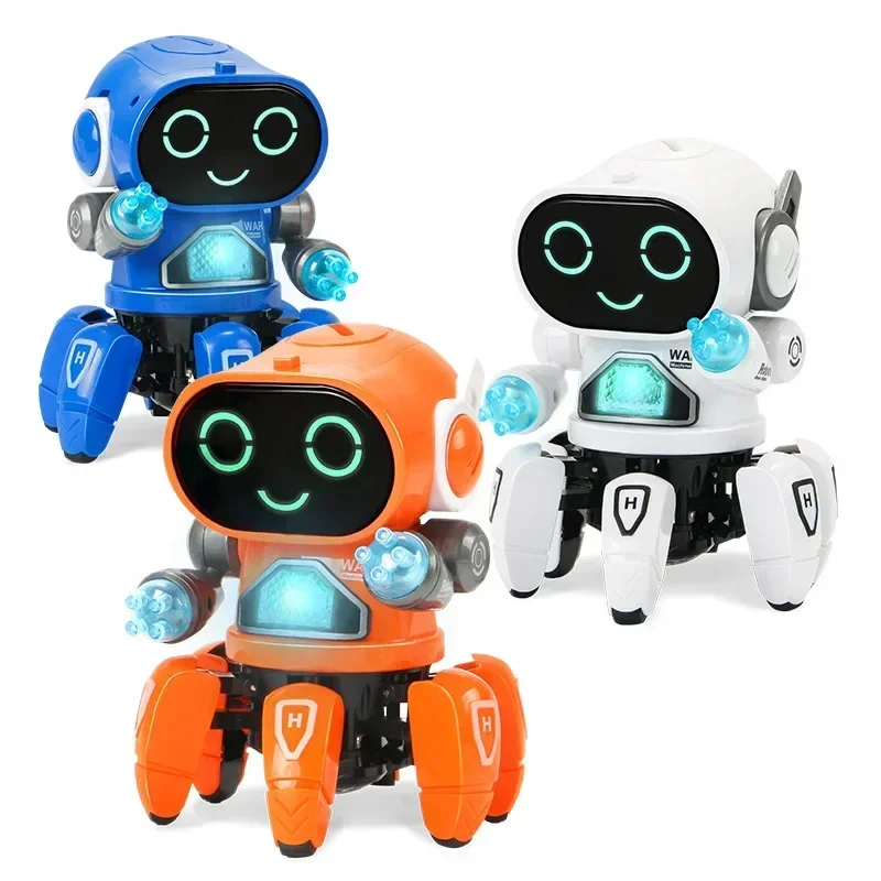 Kids LED Musical Dancing Robot Toy Glowing Electric Pet Educational Baby Crawling Toy Birthday Gift
Kids LED Musical Dancing Robot Toy Glowing Electric Pet Educational Baby Crawling Toy Birthday Gift