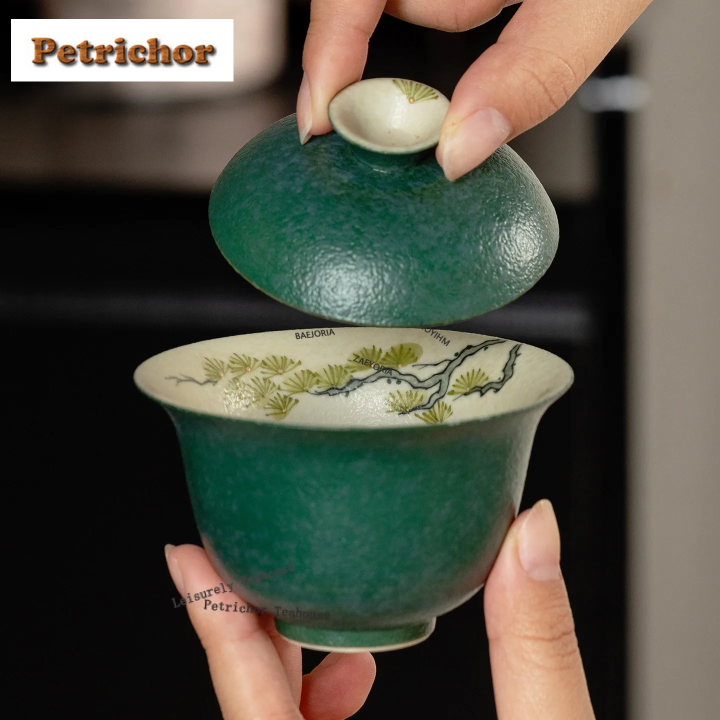 120ml Hand-painted Pine Gaiwan Elegant Tea Tureen Household Tea Bowl With Lid Kit Tea Maker Cover Bowl Cha Supplies Gift Craft
120ml Hand-painted Pine Gaiwan Elegant Tea Tureen Household Tea Bowl With Lid Kit Tea Maker Cover Bowl Cha Supplies Gift Craft