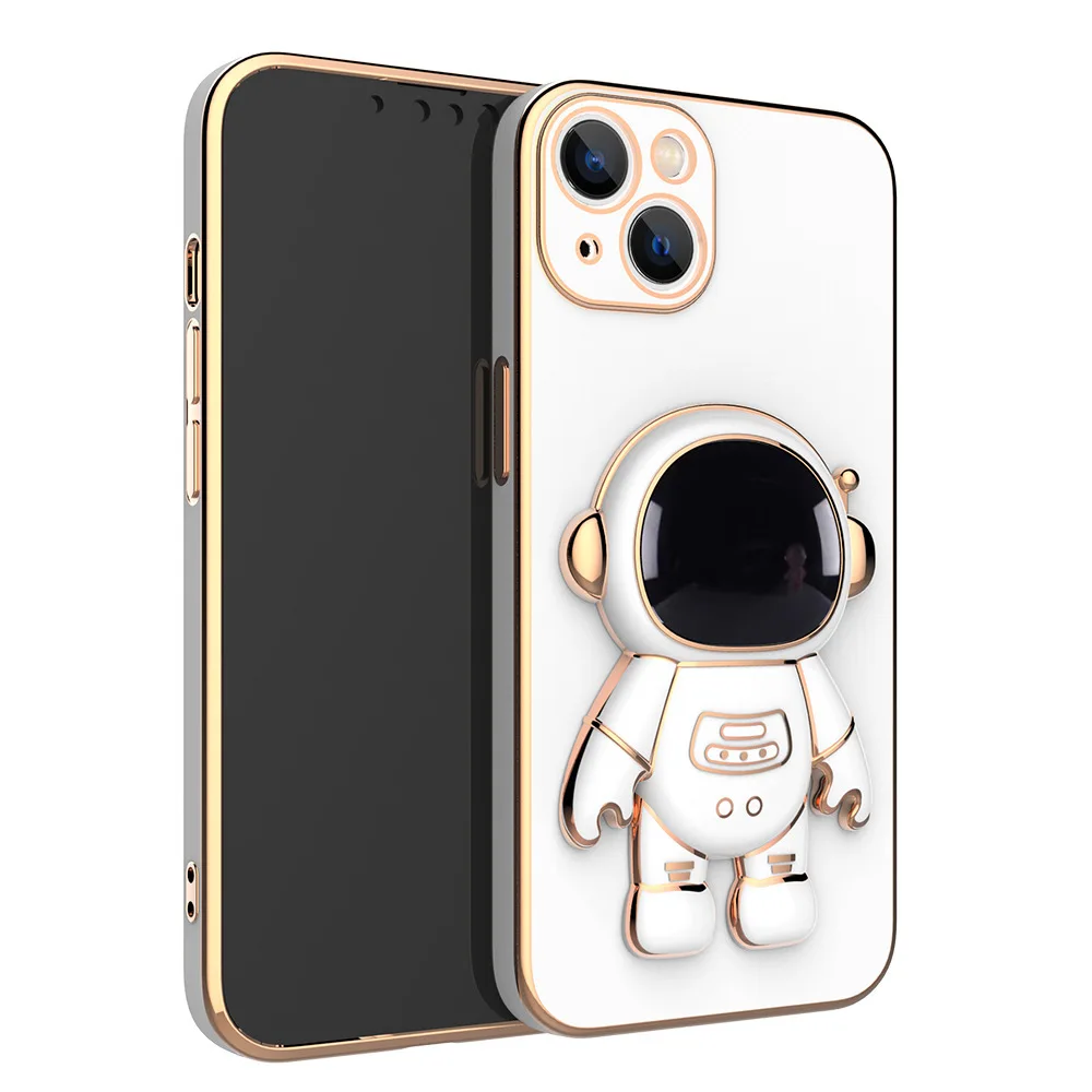 Stereo astronauts bracket phone case for iPhone16/13ProMax/11 all-inclusivephone shell fall protection electroplated phone cover
Stereo astronauts bracket phone case for iPhone16/13ProMax/11 all-inclusivephone shell fall protection electroplated phone cover