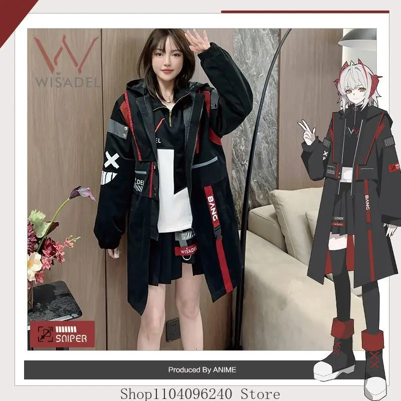 Костюм для косплея Arknights Wis'adel W: короткая юбка, пальто, куртка, осенне-зимняя модная повседневная ветровка унисекс, худи, брюки
Костюм для косплея Arknights Wis'adel W: короткая юбка, пальто, куртка, осенне-зимняя модная повседневная ветровка унисекс, худи, брюки
