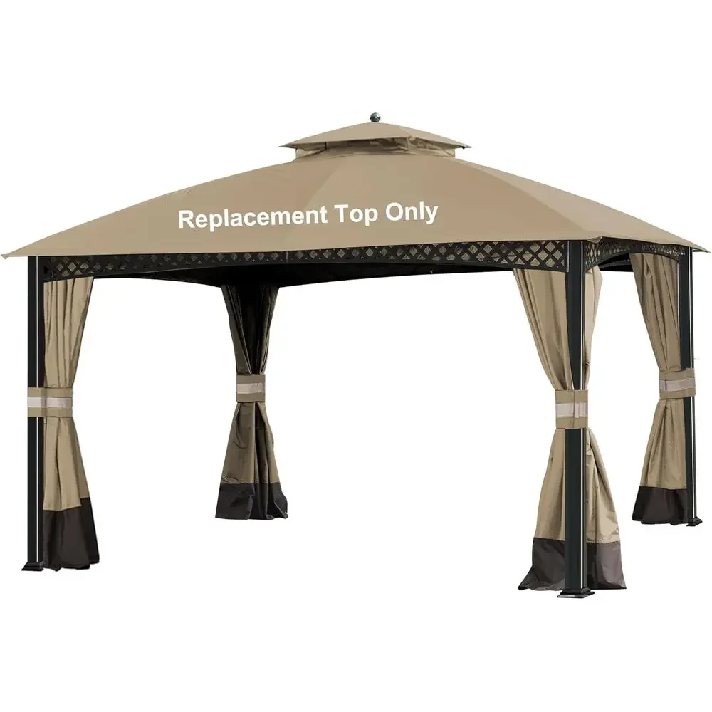 Khaki Outdoor Gazebo with Replacement Cover, Model L-GZ717PST-CTime-limited
Khaki Outdoor Gazebo with Replacement Cover, Model L-GZ717PST-CTime-limited