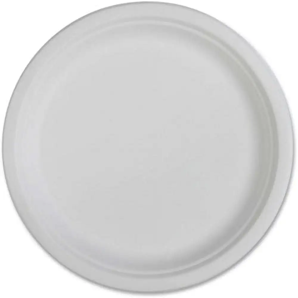 Compostable Plates 10" Diameter Plate - Disposable - White - 50 Piece(s) / Pack
Compostable Plates 10" Diameter Plate - Disposable - White - 50 Piece(s) / Pack
