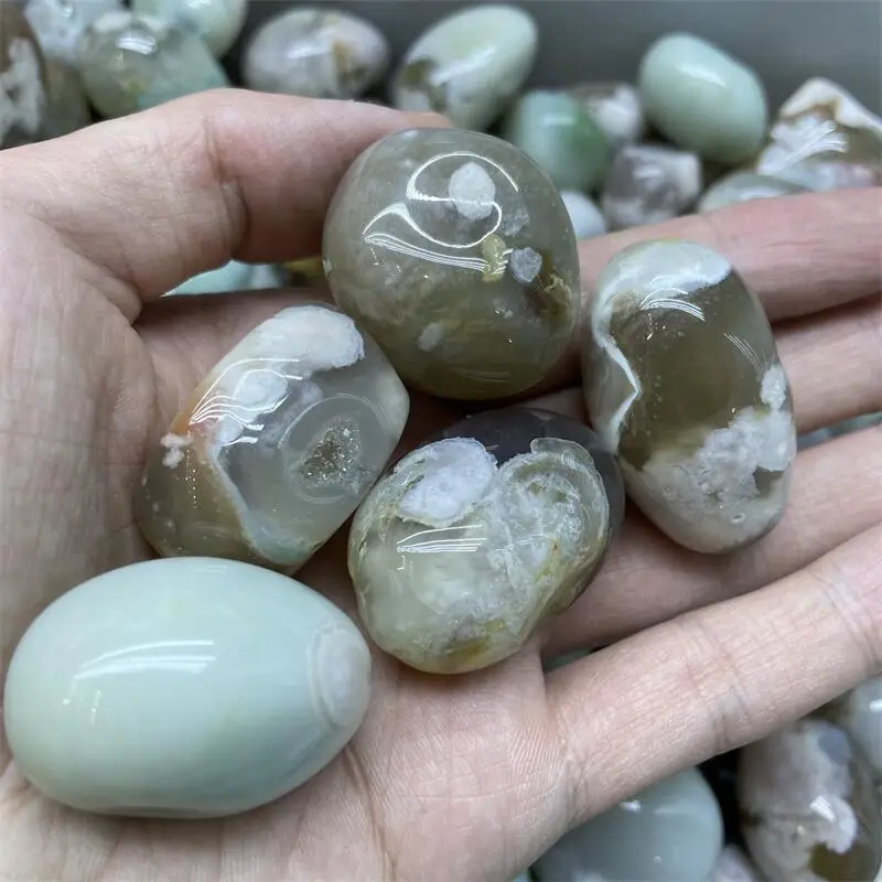 1kg Natural Flower Agate Tumbled Stone Minerals For Chakra Healing Crystals Home Garden Decoration
1kg Natural Flower Agate Tumbled Stone Minerals For Chakra Healing Crystals Home Garden Decoration