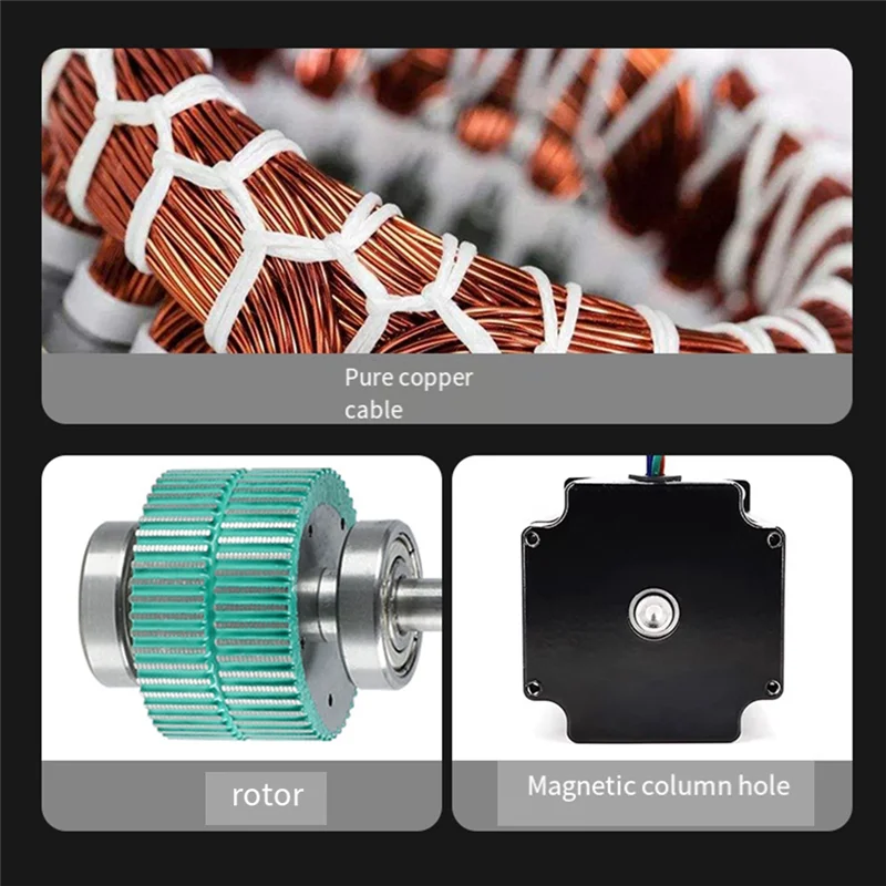 57 Stepper Motor 1.2N 2.8A 2 Phase 4 Wire For 3D Printer DIY Engraving Machine Motor 57 Stepper Motor-ABXK
57 Stepper Motor 1.2N 2.8A 2 Phase 4 Wire For 3D Printer DIY Engraving Machine Motor 57 Stepper Motor-ABXK