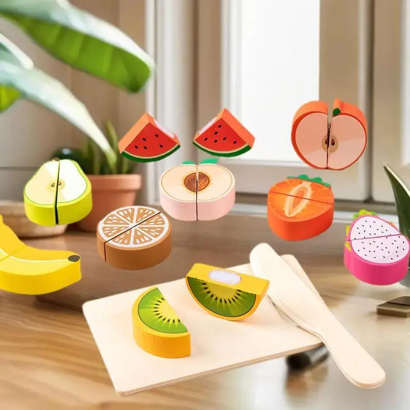 1 Set Simulation Cutting Fruit Food Game Play Kitchen Accessories Montessori Educational Toys For Kids Wooden Pretend Toy
1 Set Simulation Cutting Fruit Food Game Play Kitchen Accessories Montessori Educational Toys For Kids Wooden Pretend Toy