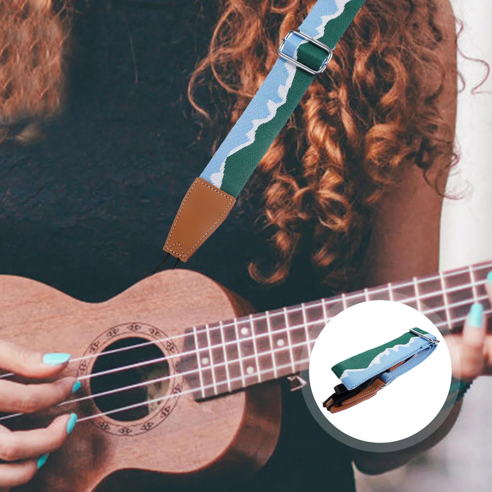 Guitar Strap Musician Universal Belt No Punching Instrument Electric Bass Adjustable Cowhide for Acoustic
Guitar Strap Musician Universal Belt No Punching Instrument Electric Bass Adjustable Cowhide for Acoustic