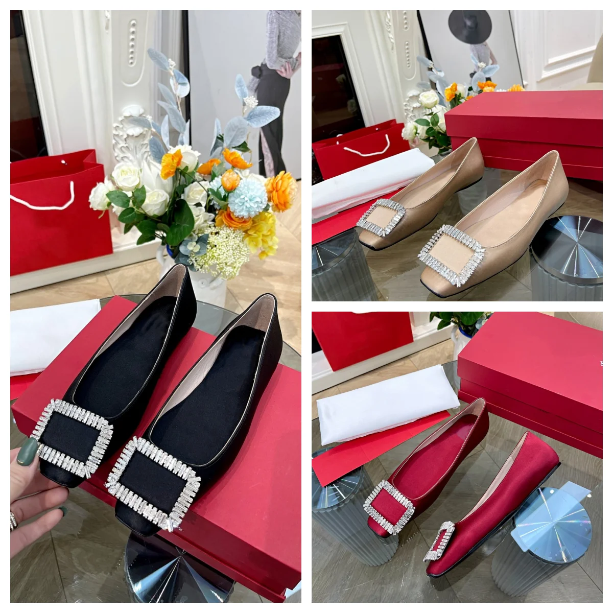 Square buckle single shoes silk rhinestone square head thick with satin wedding shoes bride flat bottom middle heel high heels
Square buckle single shoes silk rhinestone square head thick with satin wedding shoes bride flat bottom middle heel high heels