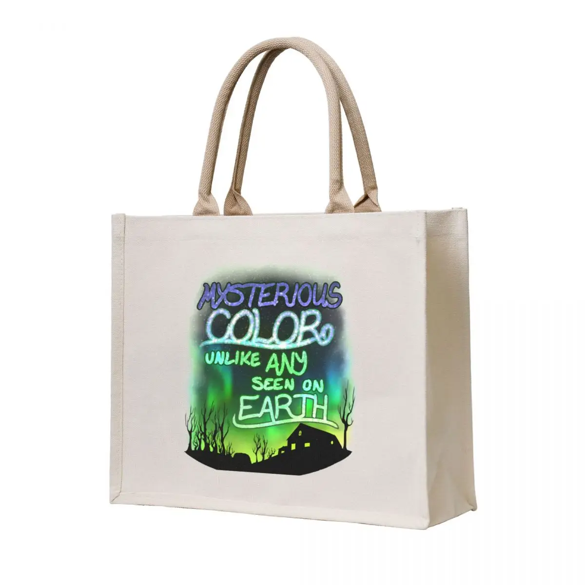 Mysterious Color Unlike Any Seen On Earth Tote Bag female bag Women's handbag sacs de shopping Shopper
Mysterious Color Unlike Any Seen On Earth Tote Bag female bag Women's handbag sacs de shopping Shopper