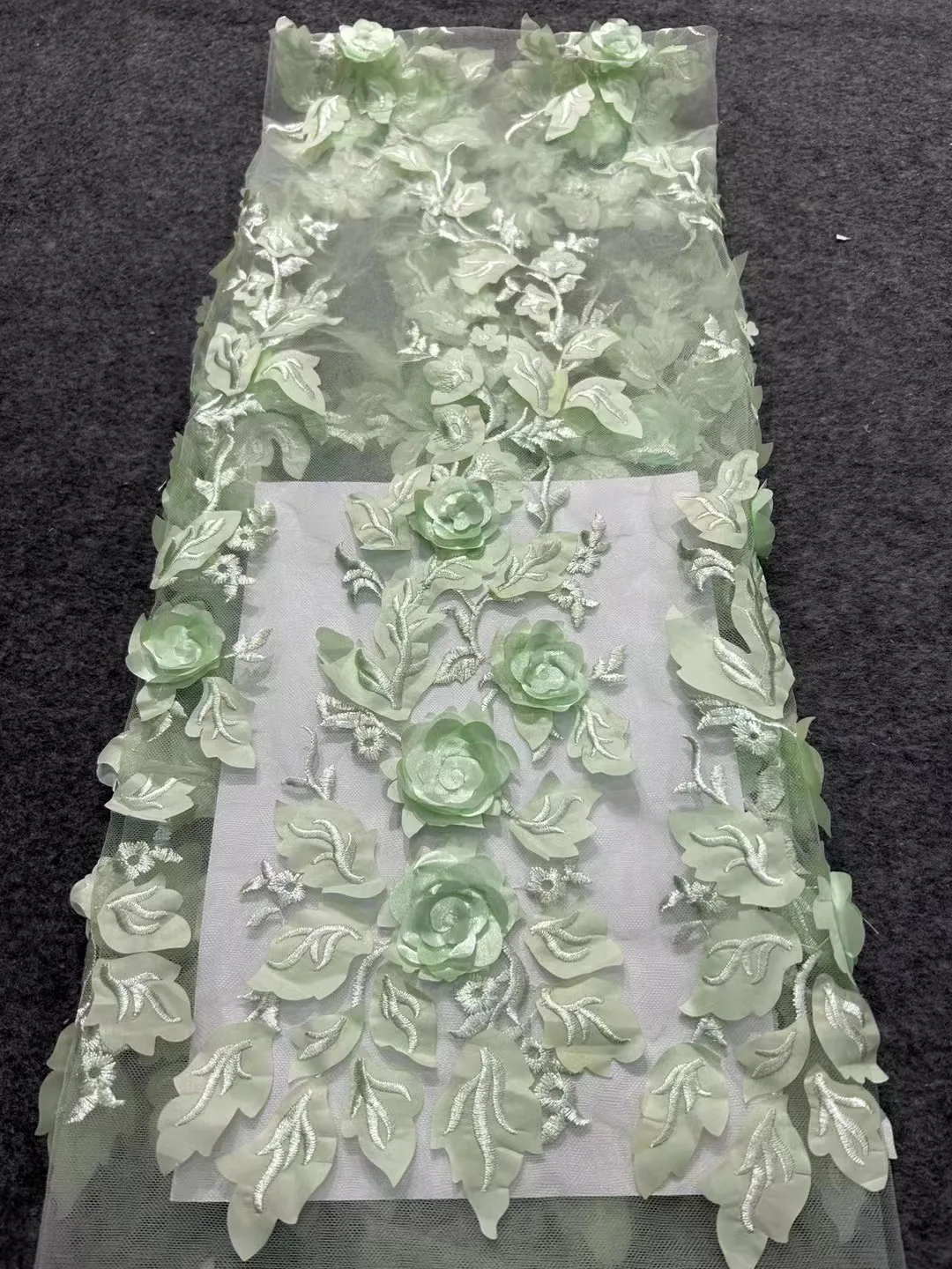 2023 new luxury and exquisite 3D floral tulle lace fabric, quality fashion party evening dress/5yards
2023 new luxury and exquisite 3D floral tulle lace fabric, quality fashion party evening dress/5yards