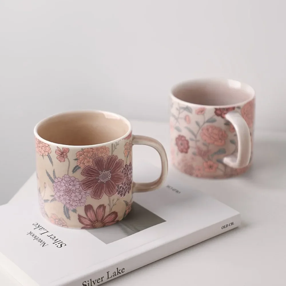 Nordic Ceramic Floral Shape Mug Ornaments Living Room Bedroom Dining Room Office Coffee Milk Cup Crafts Birthday Gift Decoration
Nordic Ceramic Floral Shape Mug Ornaments Living Room Bedroom Dining Room Office Coffee Milk Cup Crafts Birthday Gift Decoration