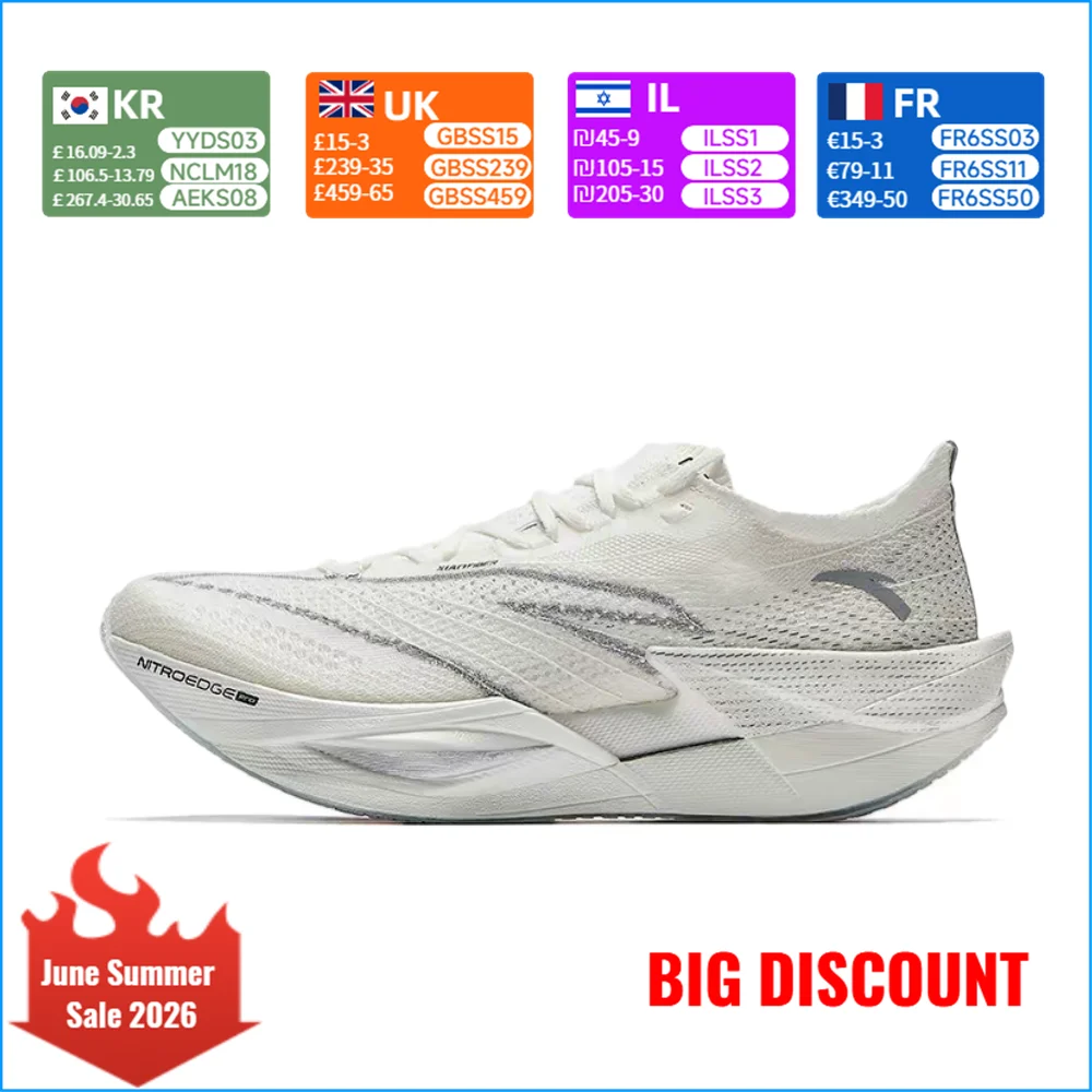 Anta C202 6.0 PRO: Comfortable, Stylish, Non-Slip, Durable, Low-Top, Marathon & Casual Running Shoes for Men 112445571-3
Anta C202 6.0 PRO: Comfortable, Stylish, Non-Slip, Durable, Low-Top, Marathon & Casual Running Shoes for Men 112445571-3