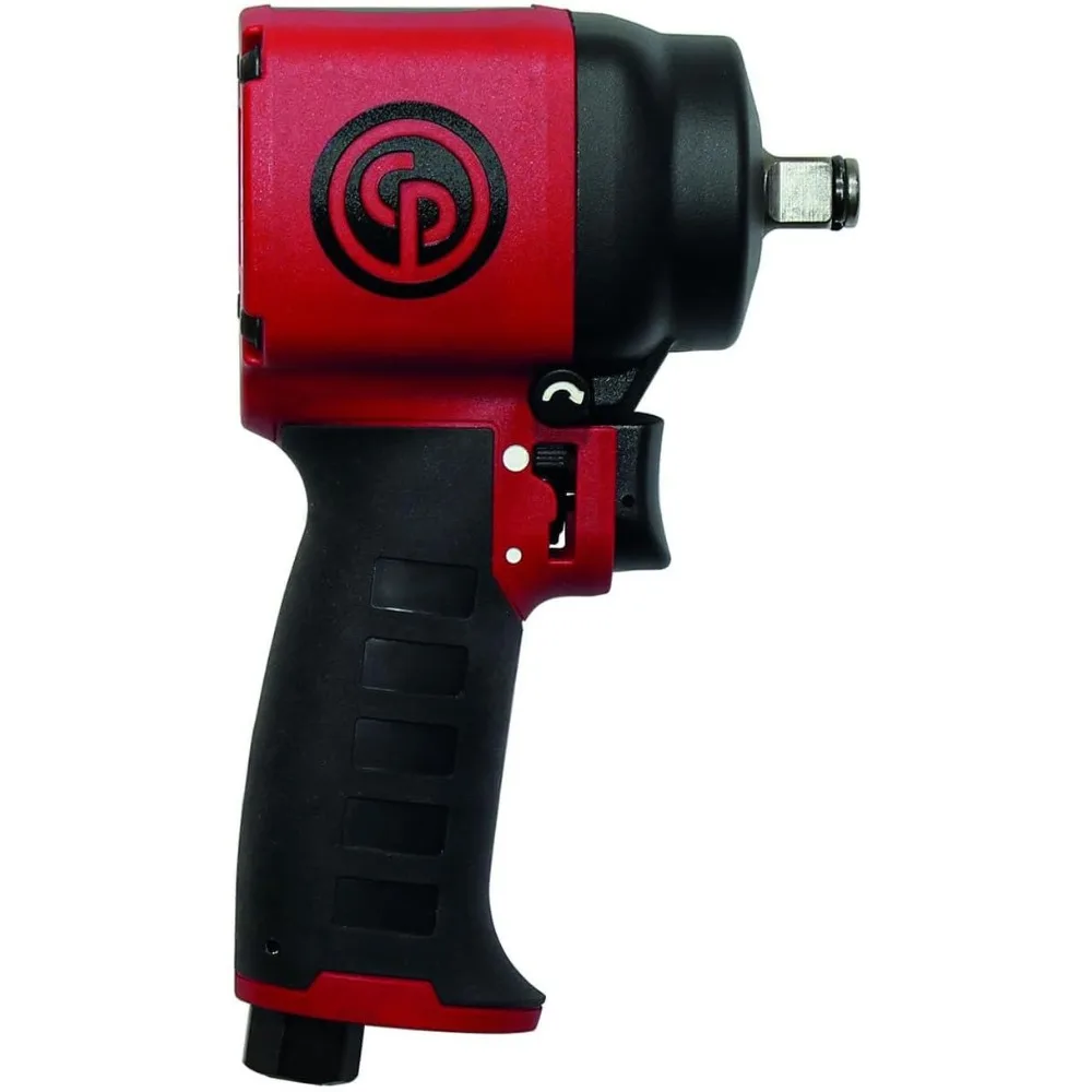 CP7732C - 1/2 Inch Air Impact Wrench, Pistol Handle, Max Torque Reverse Output 461 ft. lbf / 625 Nm, 9410 RPM, Single Hammer, I
CP7732C - 1/2 Inch Air Impact Wrench, Pistol Handle, Max Torque Reverse Output 461 ft. lbf / 625 Nm, 9410 RPM, Single Hammer, I