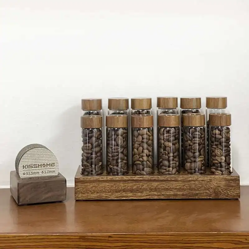 Coffee Beans Storage Container Tube Display Rack Tea Bottle Glass Single Dose Espresso Accessory Coffeware Set Barista Tool Gift
Coffee Beans Storage Container Tube Display Rack Tea Bottle Glass Single Dose Espresso Accessory Coffeware Set Barista Tool Gift
