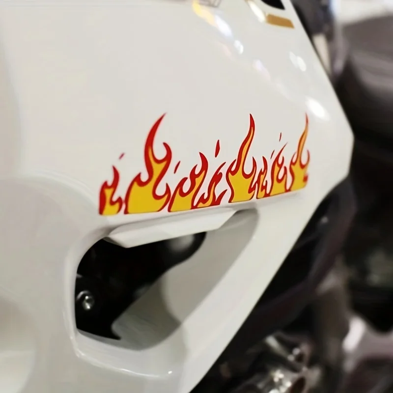 1pc Reflective Flame Fire Vinyl Sticker, Racing Decal for Motorcycle Windshield, Motocross, Vans & Laptop
1pc Reflective Flame Fire Vinyl Sticker, Racing Decal for Motorcycle Windshield, Motocross, Vans & Laptop