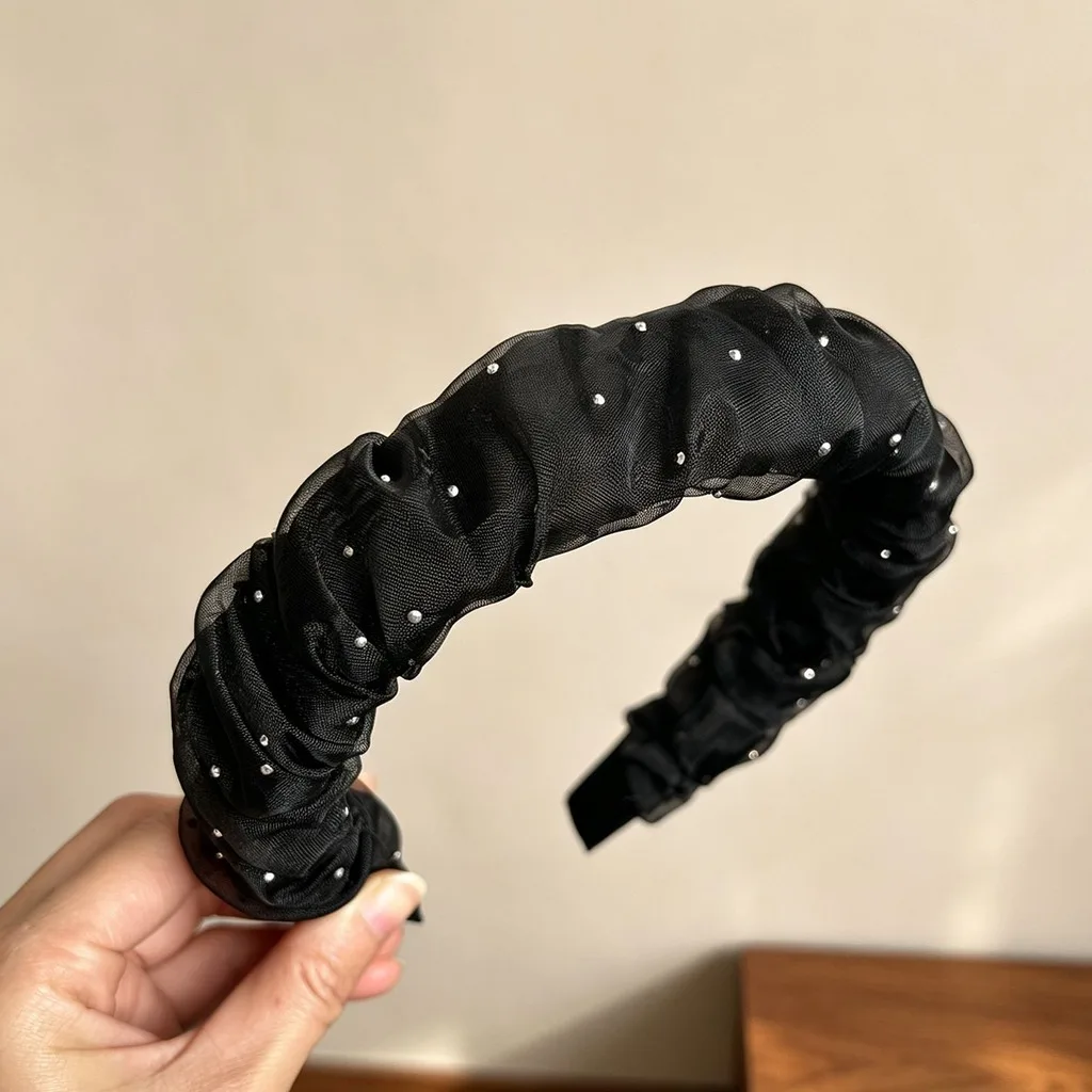Volumizing Hair Jewelry Handmade Sparkling Hairband Women’S Hair Accessory Versatile Mesh Headband For Photoshoots Commuting
Volumizing Hair Jewelry Handmade Sparkling Hairband Women’S Hair Accessory Versatile Mesh Headband For Photoshoots Commuting
