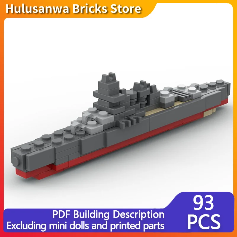 IJN Kongo Battleship Model MOC Building Bricks War Equipment Modular Technology Gifts Holiday Assemble Children Toys Suit
IJN Kongo Battleship Model MOC Building Bricks War Equipment Modular Technology Gifts Holiday Assemble Children Toys Suit