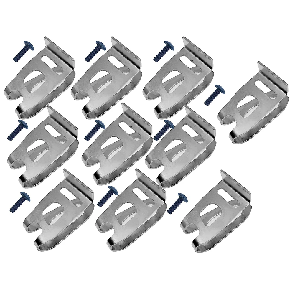 For Tool Storage Belt Clip Hooks Replacement Clips 10 Piece Belt Hook Set Workshop Tools 5*2.5cm Complete Package
For Tool Storage Belt Clip Hooks Replacement Clips 10 Piece Belt Hook Set Workshop Tools 5*2.5cm Complete Package