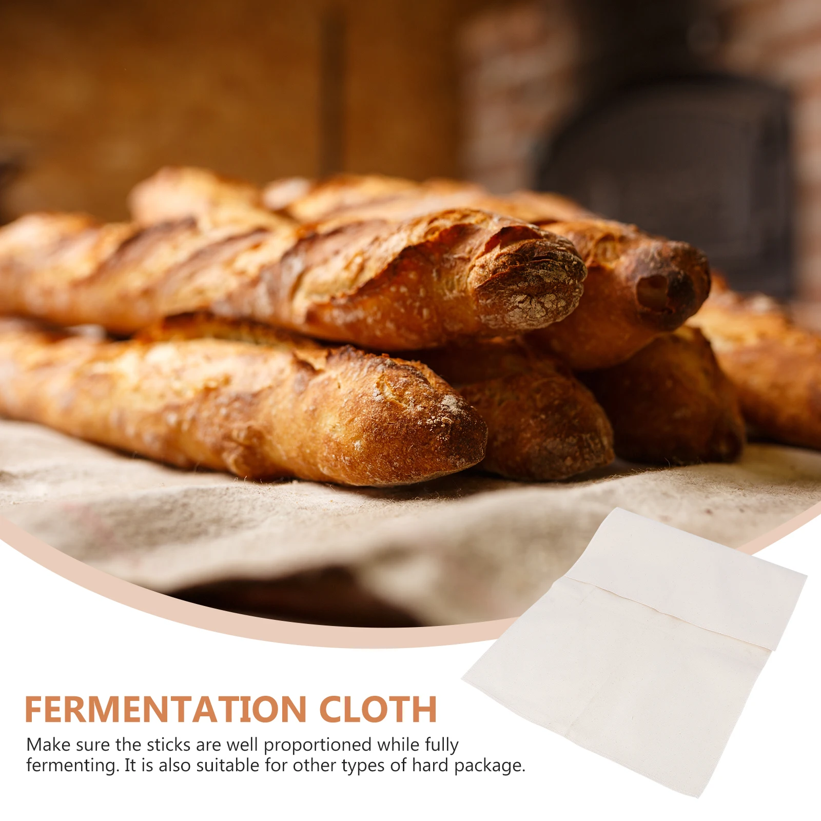 Fermented Cloth Bread Pan Pallet for Pastels Baking Pastry Kitchen Tools Cotton 
Fermented Cloth Bread Pan Pallet for Pastels Baking Pastry Kitchen Tools Cotton
