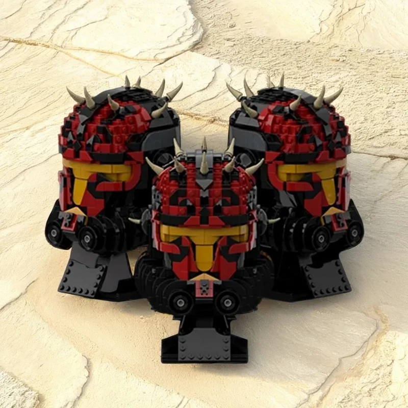 967PCS MOC Space Battle Helmet Legion Maul Model DIY Creative Ideas Assembly Building Blocks Birthday Gift Display Building Set
967PCS MOC Space Battle Helmet Legion Maul Model DIY Creative Ideas Assembly Building Blocks Birthday Gift Display Building Set