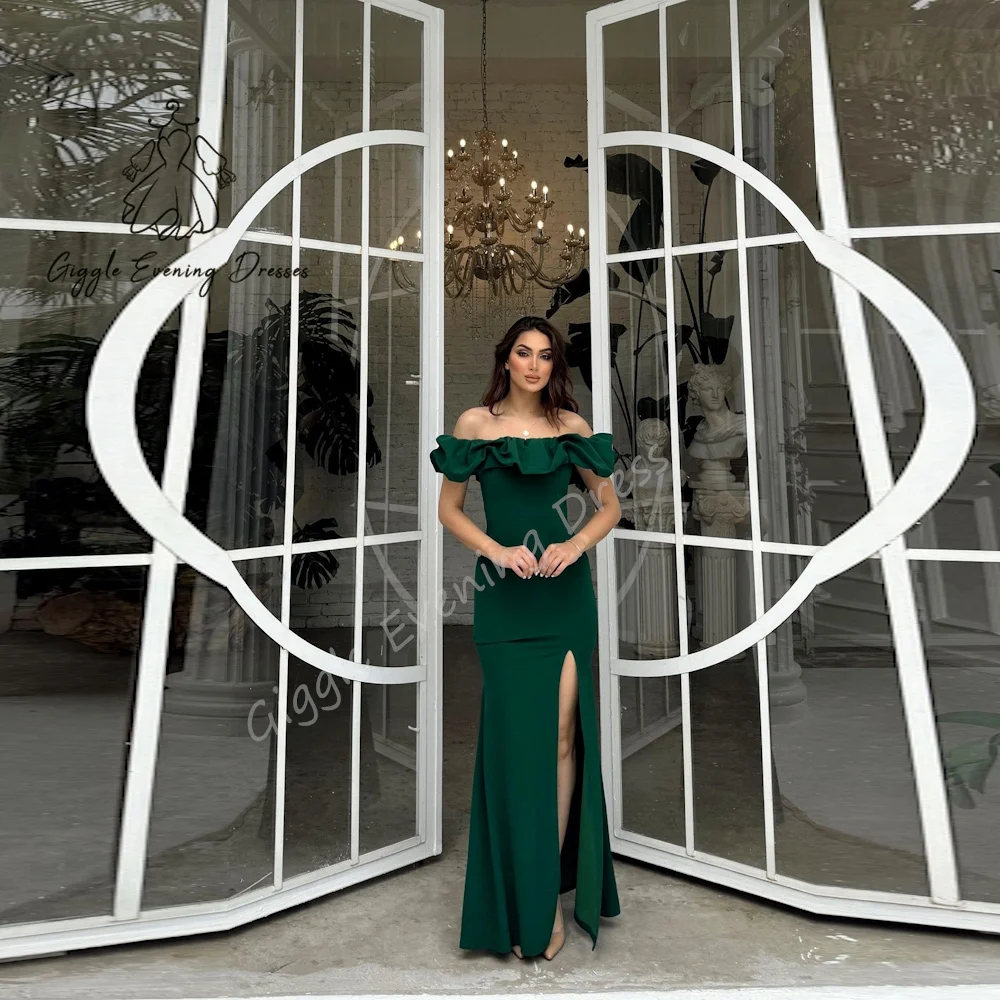 Giggle Customized Straight Tiered Ruched elegant Off-the-shoulder With a Split Formal Saudi evening gala dress for women 2025
Giggle Customized Straight Tiered Ruched elegant Off-the-shoulder With a Split Formal Saudi evening gala dress for women 2025