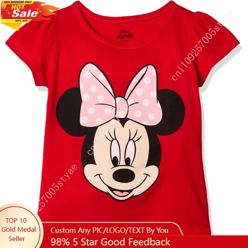 Disney - Jr. - Minnie - Girls Fitted Short Sleeve Tee
Disney - Jr. - Minnie - Girls Fitted Short Sleeve Tee
