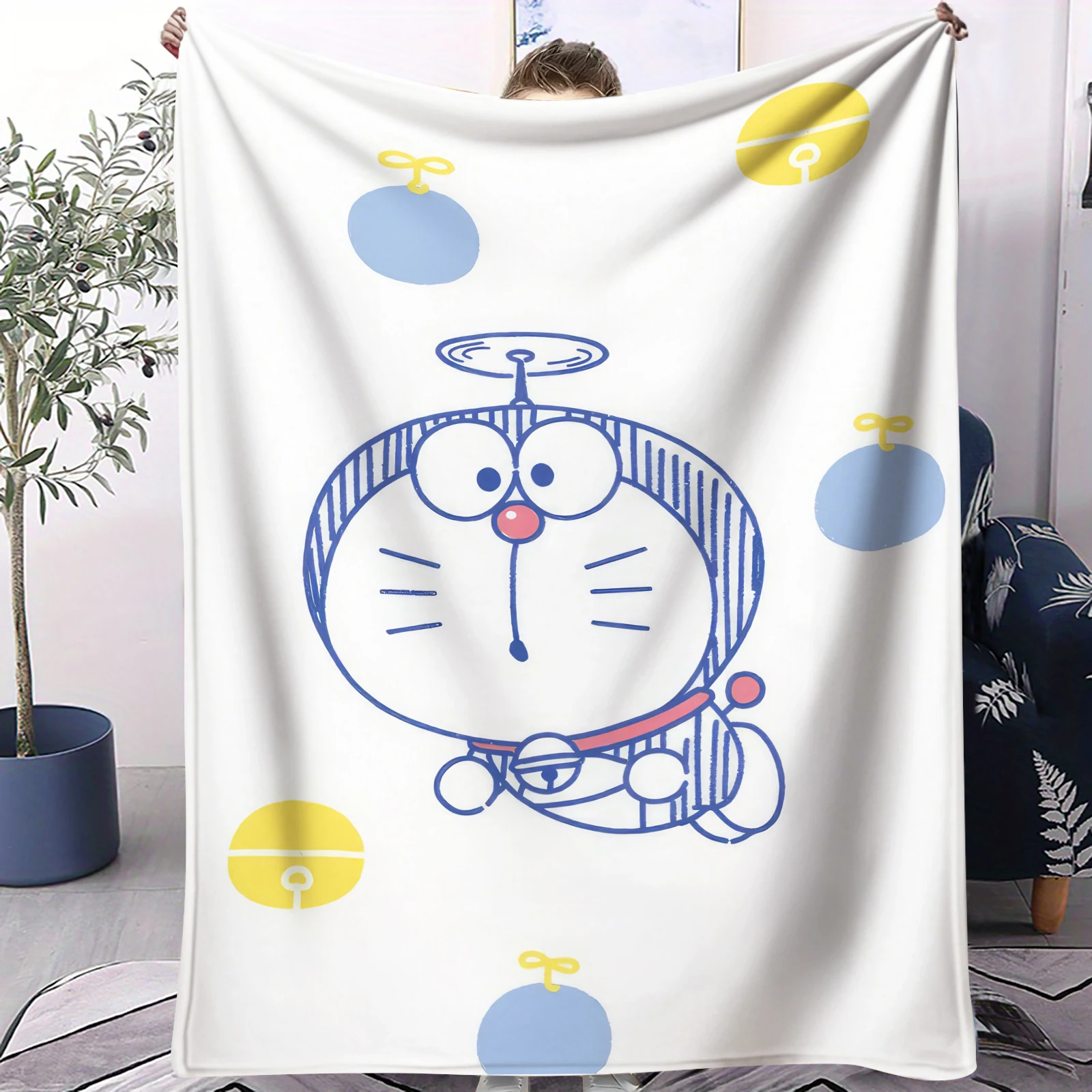 Doraemon Japanese Anime Small Cover Blanket Plush Sofa Throw Blanket Novelty Warm Blanket All Season Children Student Kids Gift
Doraemon Japanese Anime Small Cover Blanket Plush Sofa Throw Blanket Novelty Warm Blanket All Season Children Student Kids Gift
