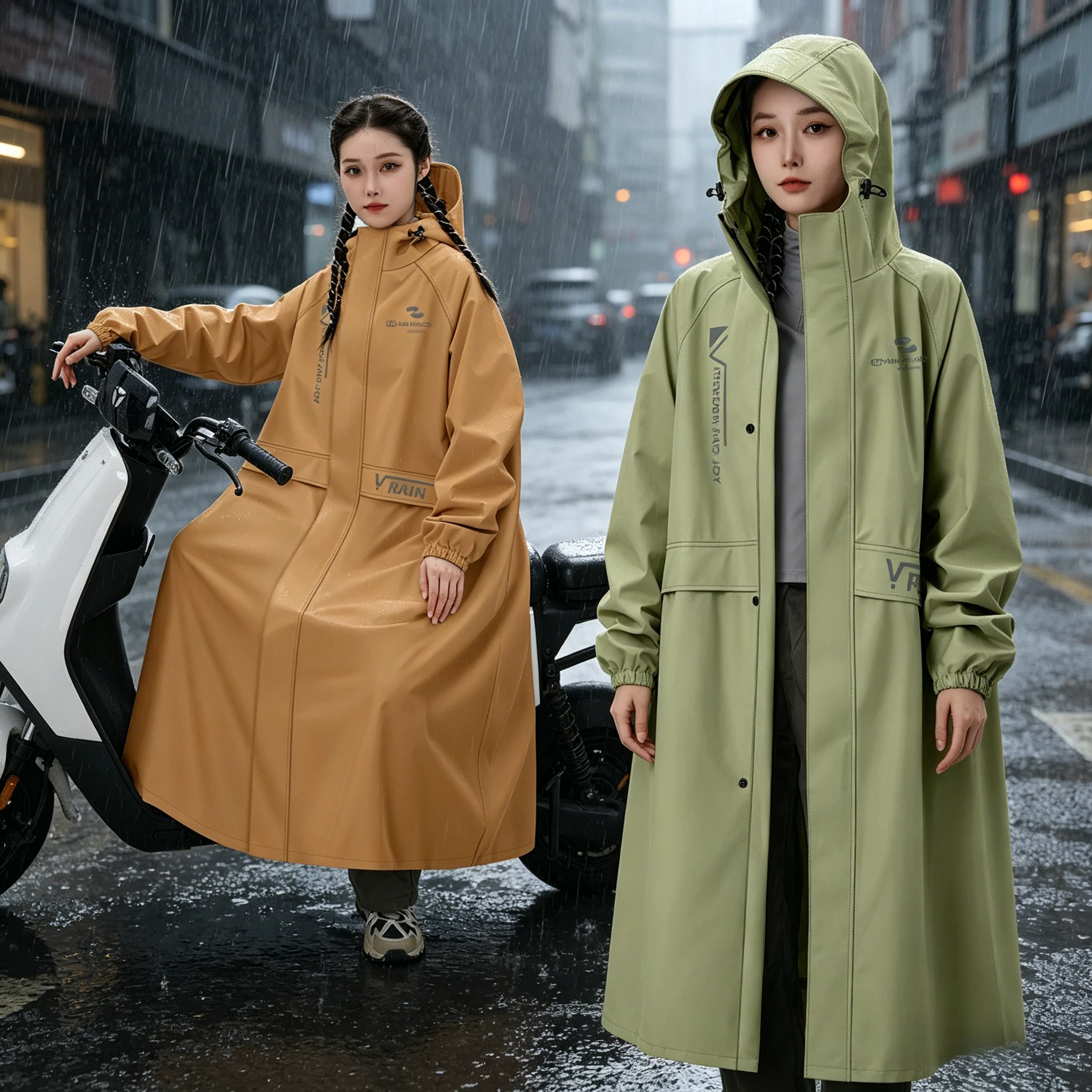Unisex Thickened Rain Suit Waterproof For Motorcycle Cycling Scooter Reflective Two Piece Raincoat Outdoor Hiking Fishing
Unisex Thickened Rain Suit Waterproof For Motorcycle Cycling Scooter Reflective Two Piece Raincoat Outdoor Hiking Fishing