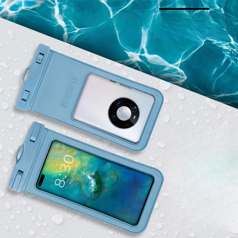 Transparent Waterproof Phone Case Touch Screen with Lanyard Phone Bag Sealed Bag Below 7.2 Inches, for Swimming and Diving
Transparent Waterproof Phone Case Touch Screen with Lanyard Phone Bag Sealed Bag Below 7.2 Inches, for Swimming and Diving