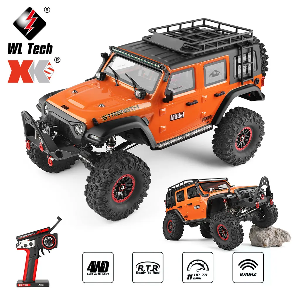 WLtoys104010 1/10 Remote Control Climbing Off-Road Vehicle Electric 4-Wheel Drive Rc Model Car Kids Birthday Toys Gifts
WLtoys104010 1/10 Remote Control Climbing Off-Road Vehicle Electric 4-Wheel Drive Rc Model Car Kids Birthday Toys Gifts