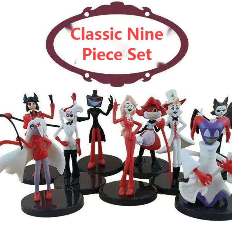 9PCS Hazbins Hotels Doll Model Toys Classic Cartoon Movie Figurines Car Interior Room Decoration Children's Birthday Gift
9PCS Hazbins Hotels Doll Model Toys Classic Cartoon Movie Figurines Car Interior Room Decoration Children's Birthday Gift