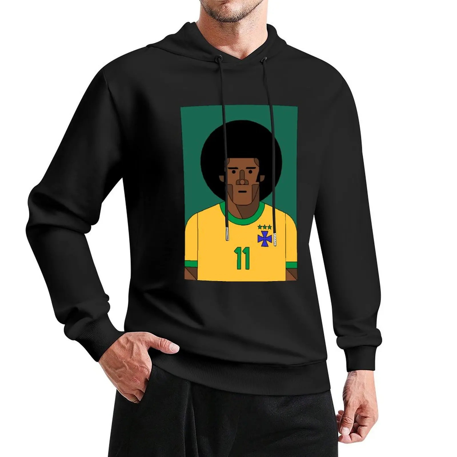 Jairzinho Pullover Hoodie winter clothes men clothing autumn men's sweat-shirt pullover
Jairzinho Pullover Hoodie winter clothes men clothing autumn men's sweat-shirt pullover